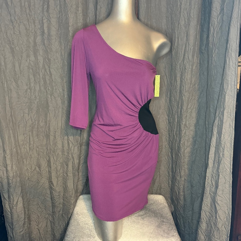 Asymmetrical Mini Dress